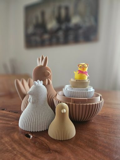 Matrjoschka System Hühner