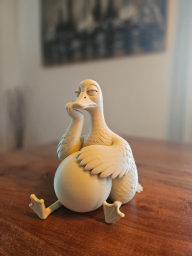 gelangweilte Gans